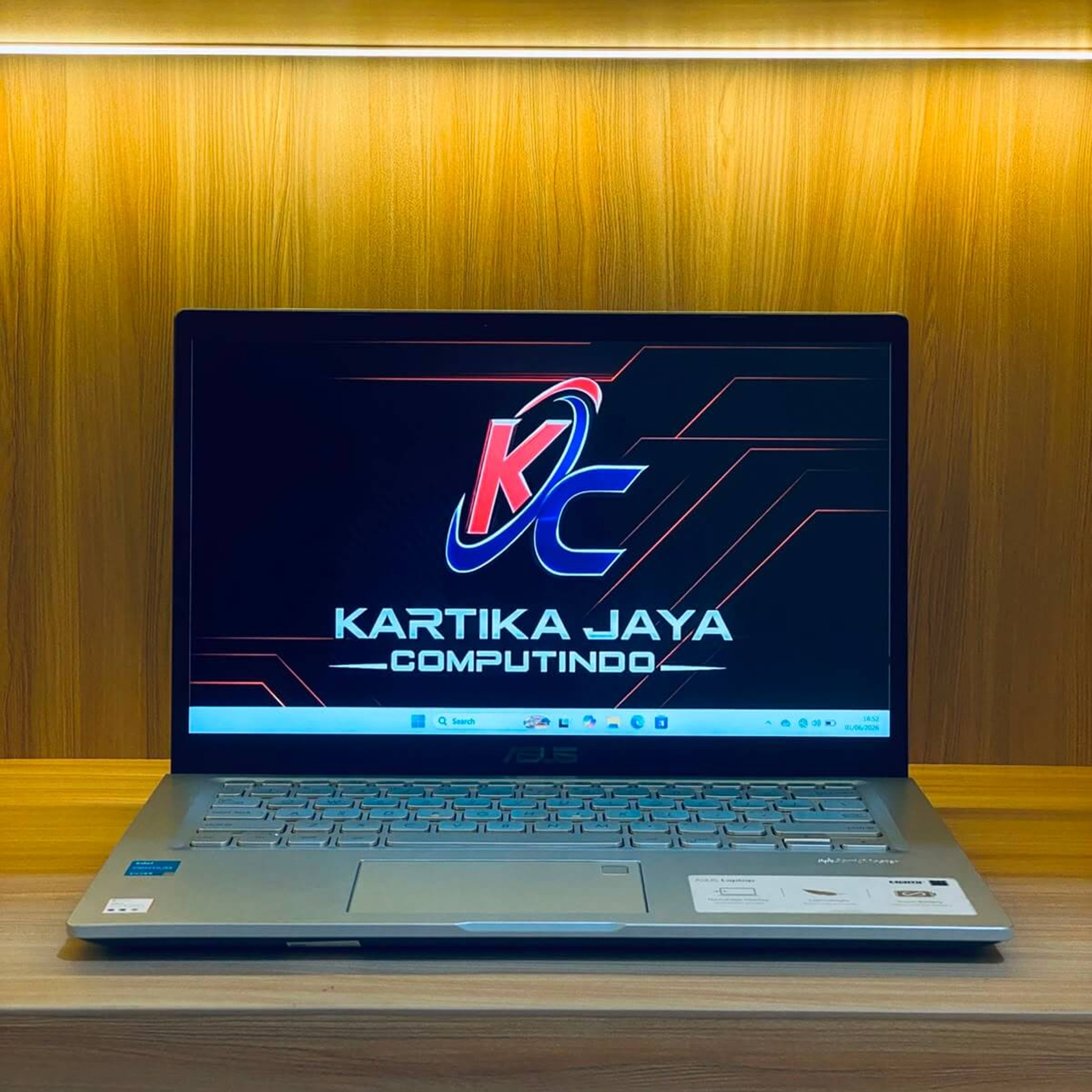 ASUS VIVOBOOK A416KA INTEL PENTIUM N6000 SSD 2ND MURAH